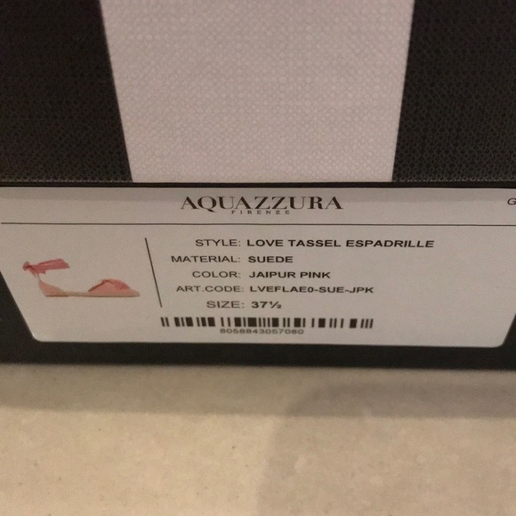 Aquazzura love tassel espadrille - Picture 2 of 5